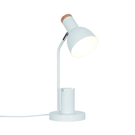 Lampa biurkowa z piórnikiem E27 biała Devone NO2512405001 - Nordlux